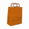 Papiertaschen: Shopper, orange