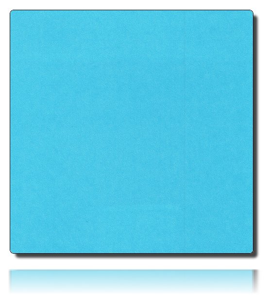 Geschenkpapier Vollton, azaur/ stahlblau - 60287, 70x 100cm Bogen