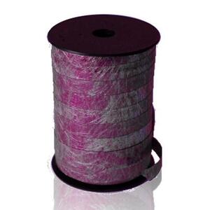 Polyband: Elixir, pink; Spule: 10mm/ 100m; Mindestmenge: 1 Spule; Band: metallisiert, einfarbig; Beschreibung: mit filziger Struktur