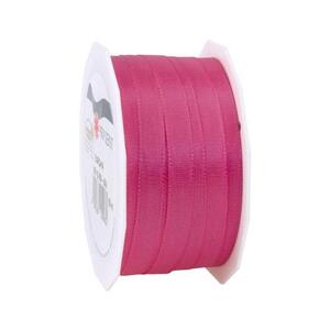 Taftband: Europa, pink; Spule: 10mm/ 50m; Mindestmenge: 1 Spule; Band: seidigmattes, einfarbiges Taftband; Beschreibung: ohne Drahtkante, einfache Handhabung für Schleifen