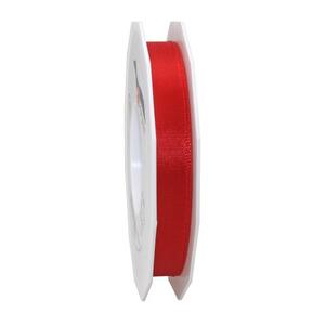 Taftband: Europa, rot; Spule: 15mm/ 50m; Mindestmenge: 1 Spule; Band: seidigmattes, einfarbiges Taftband; Beschreibung: ohne Drahtkante, einfache Handhabung für Schleifen