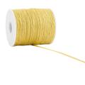 Geschenkband: jute cord, rosa; Spule: 2mm/ 100m; Verkaufseinheit: 1 Spule; Band: jute cord - einfarbiges Jute-Kordelband; Beschreibung: eingefärbtes natürliches Juteband, Farbabweichungen; 