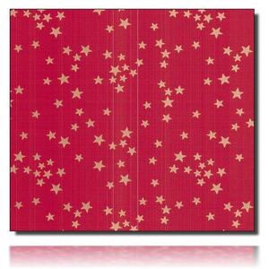 Geschenkpapierrolle Shiny Stars rot/ weiß - 19876; Beschreibung: mit Sternen; Stichwörter: ; 