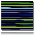 Geschenkpapierrolle Alvin, blau - 36601; Beschreibung: blaue und grüne Farbstreifen; Stichwörter: ; 