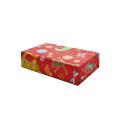 Verpackungsbeispiel vom Geschenkpapier Gamba, rot - 913012;  Stichwörter: Geschenkpapier, Geschenkverpackung, Geschenkpapierrollen, sehr groß, Kindermotiv, Tiere; 