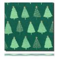 Geschenkpapierrolle Tino, grün - 919216; Beschreibung: Tannenbäume; Stichwörter: mittelgroß, Weihnachten, Weihnachtsbaum; 