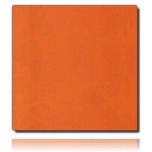 Geschenkpapierrolle Sabah, creme/ orange - 60208; Beschreibung Rückseite: einfarbig orange; Stichwörter: Blumen, groß, zweiseitig; 