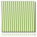 Geschenkpapierrolle Leer, grün/ grün - 60512; Beschreibung: grüne Streifen auf weißen Untergrund; Stichwörter: Muster, Streifen, klein, zweiseitig; 